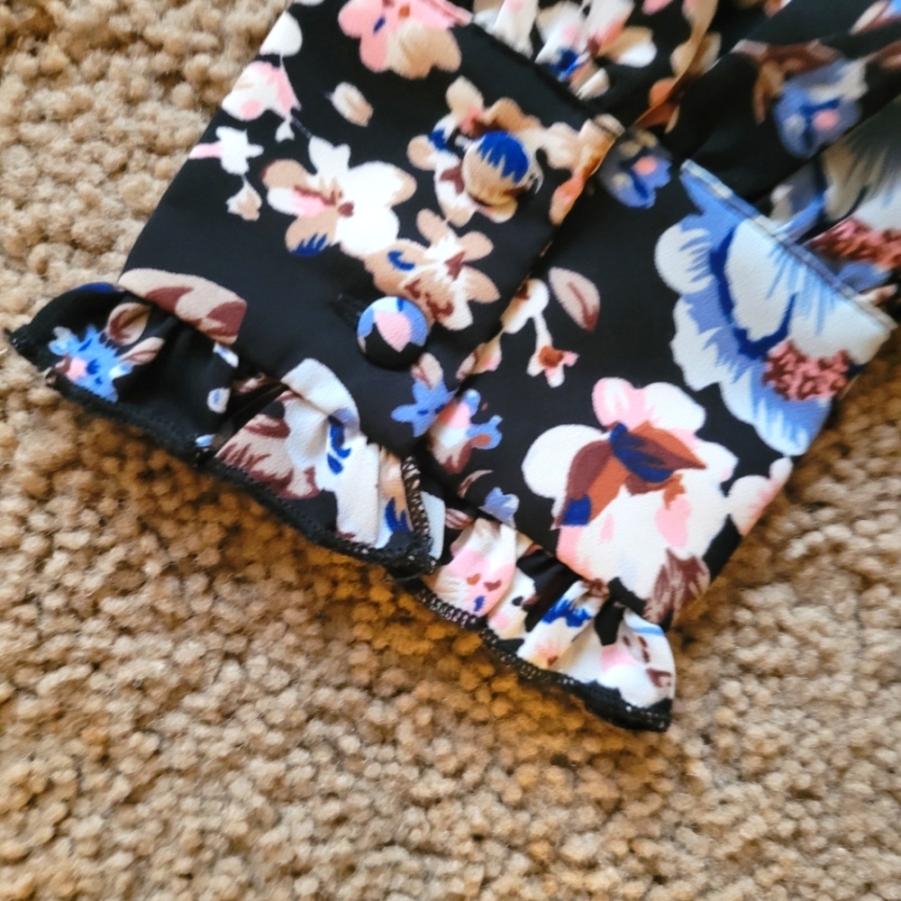 Udel Print Ruffle Dress - Picture 6 of 7